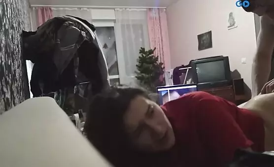 The horny amateur couple indulges in a sloppy blowjob session