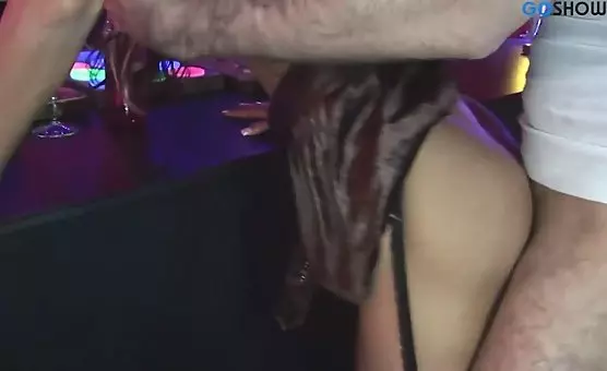 Cowgirl Fucked by Dude at Wild Bar